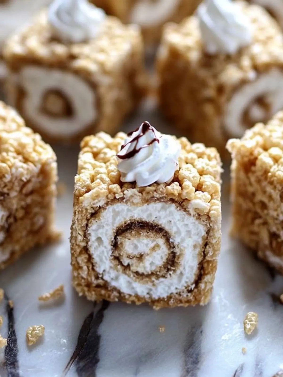 S’mores Rice Krispies Treats Pinwheels Recipe to Satisfy Cravings 3 S’mores Rice Krispies Treats Pinwheels Recipe