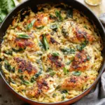 Creamy Ricotta Chicken and Orzo Skillet for Cozy Nights 9 Creamy Ricotta Chicken and Orzo Skillet