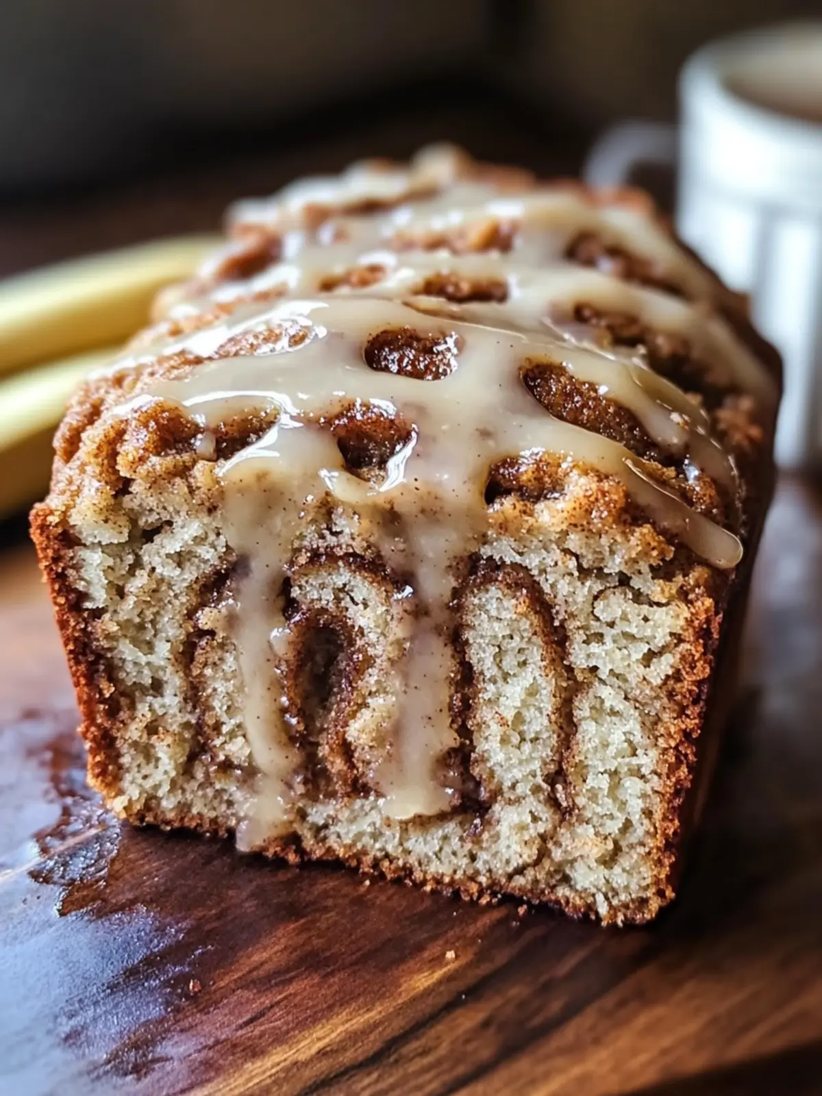 Cinnamon Roll Banana Bread: Your Irresistibly Vegan Delight 2 Cinnamon Roll Banana Bread: Irresistibly Sweet Vegan Bliss