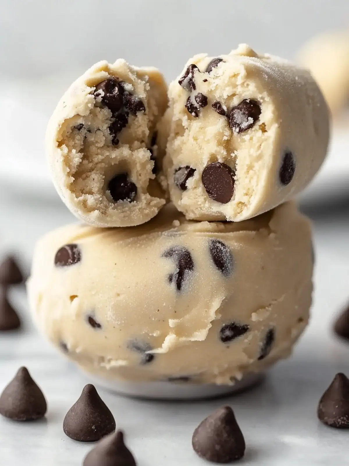 Healthy Cookie Dough Frozen Yogurt Bites for Guilt-Free Indulgence 4 Healthy Cookie Dough Frozen Yogurt Bites