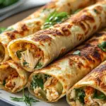 Dill Pickle Ranch Chicken Taquitos for a Fun Flavor Boost 7 Dill Pickle Ranch Chicken Taquitos