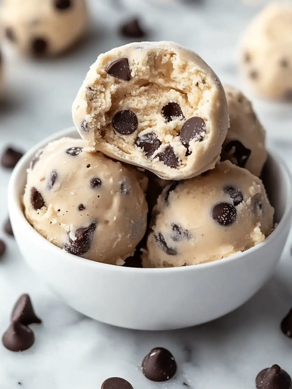 Healthy Cookie Dough Frozen Yogurt Bites for Guilt-Free Indulgence 5 Healthy Cookie Dough Frozen Yogurt Bites
