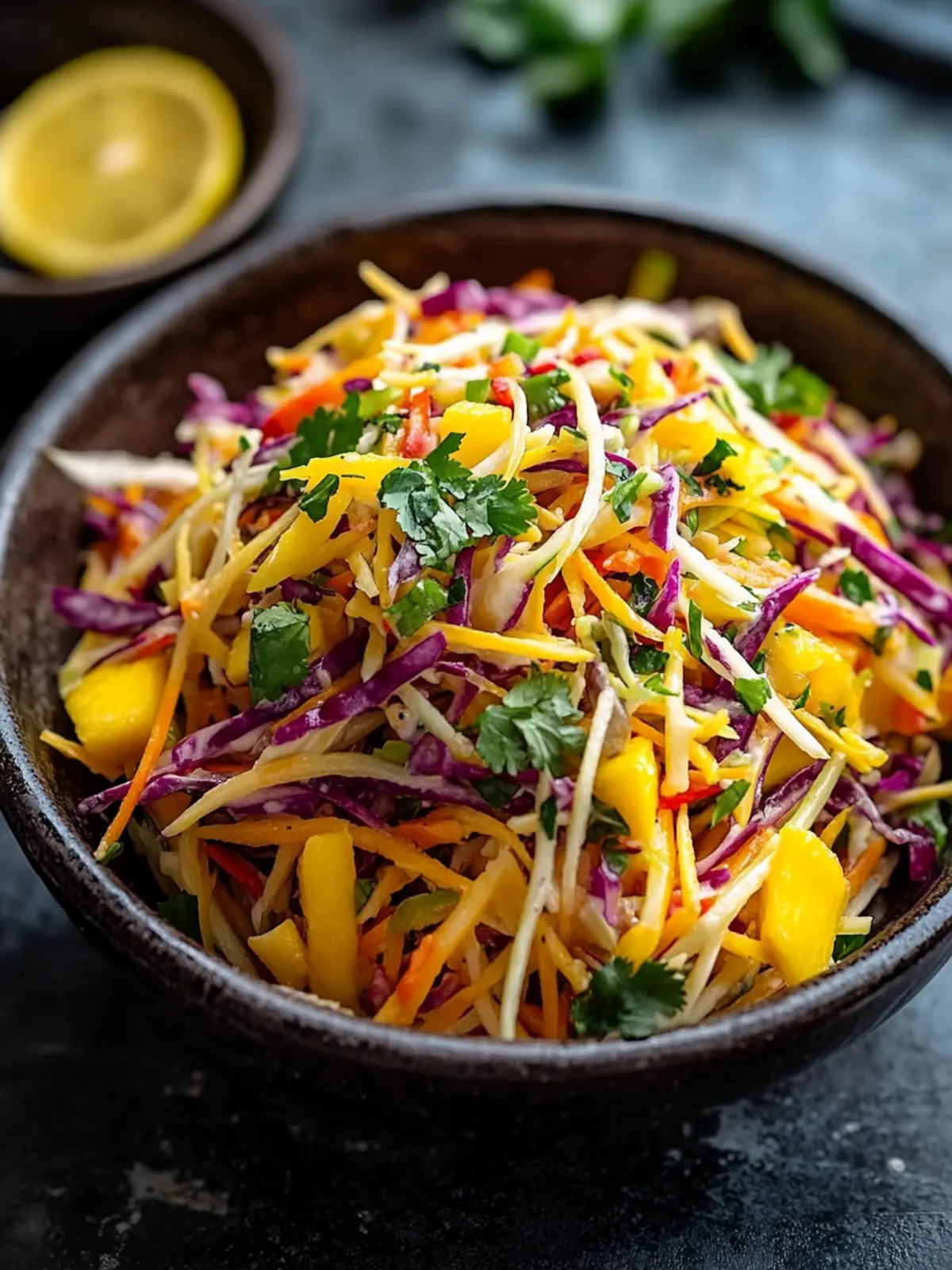 Delicious Mango Slaw