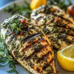 Mediterranean Herb Crusted Grilled Chicken – Flavorful & Healthy 8 Mediterranean Herb Crusted Grilled Chicken