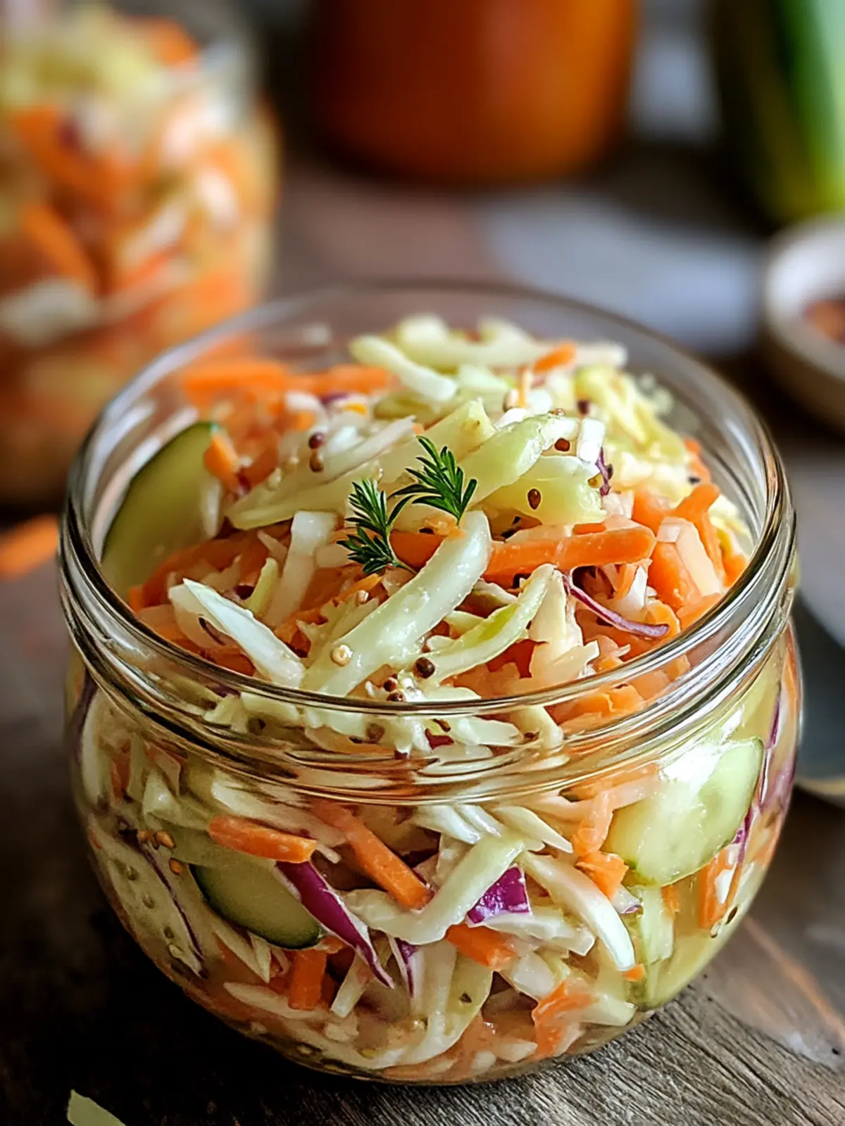 Sweet & Spicy Pickle Slaw: A Refreshing Twist for Summer Feasts 3 Sweet & Spicy Pickle Slaw