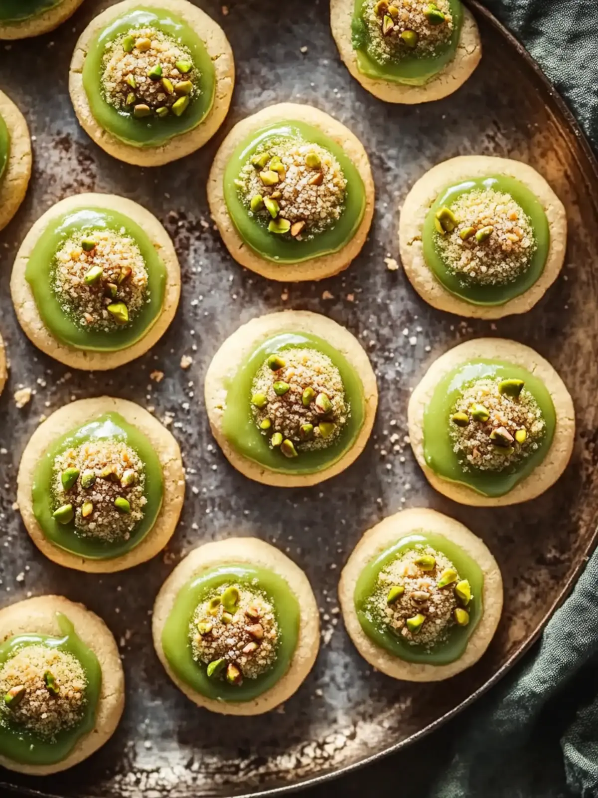 Pistachio Thumbprint Cookies Recipe with Fruity Jam Delight 4 Pistachio Thumbprint Cookies Recipe