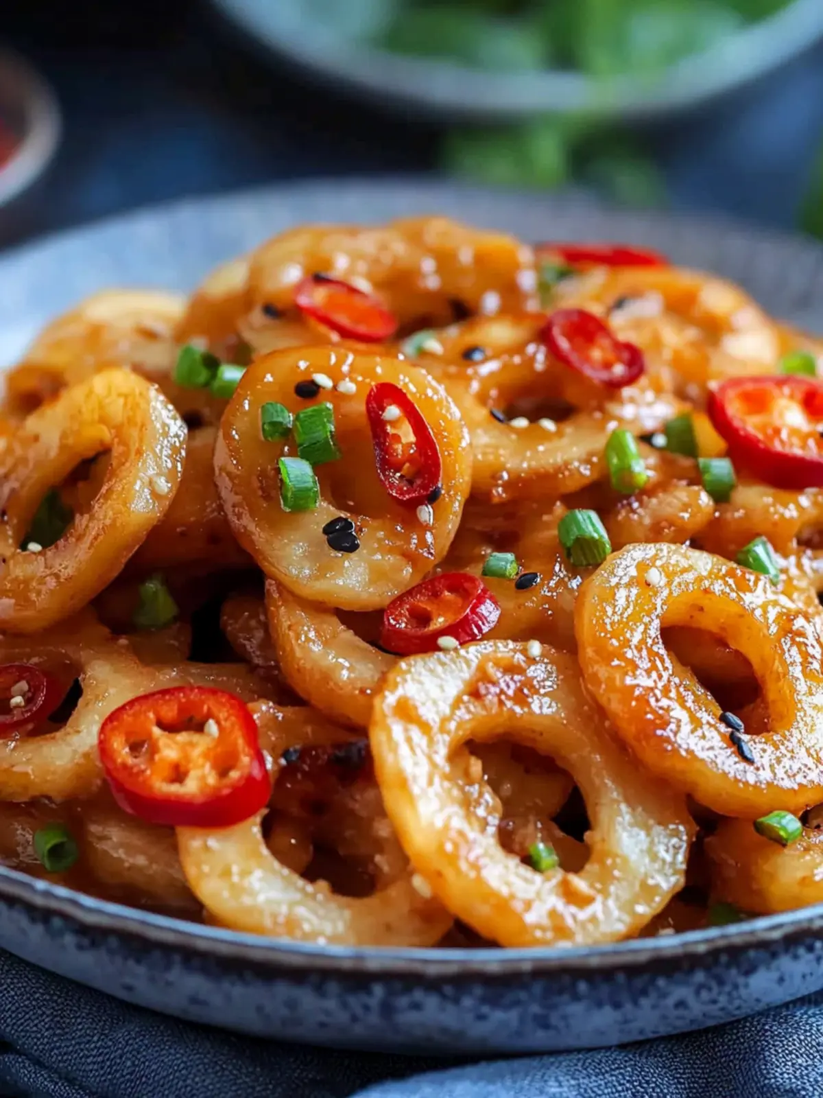 Spicy Lotus Root Stir Fry: Quick Vegan Crunch in 20 Minutes 3 Spicy Lotus Root Stir Fry