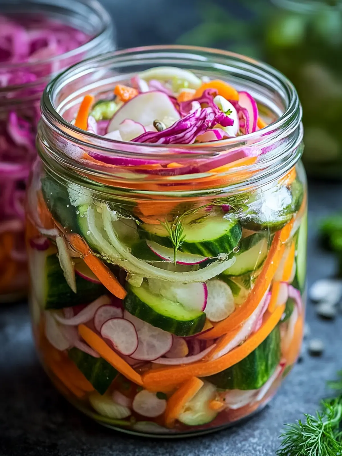 Fridge Pickled Vegetables Recipe for a Crunchy Flavor Boost 4 Fridge Pickled Vegetables Recipe