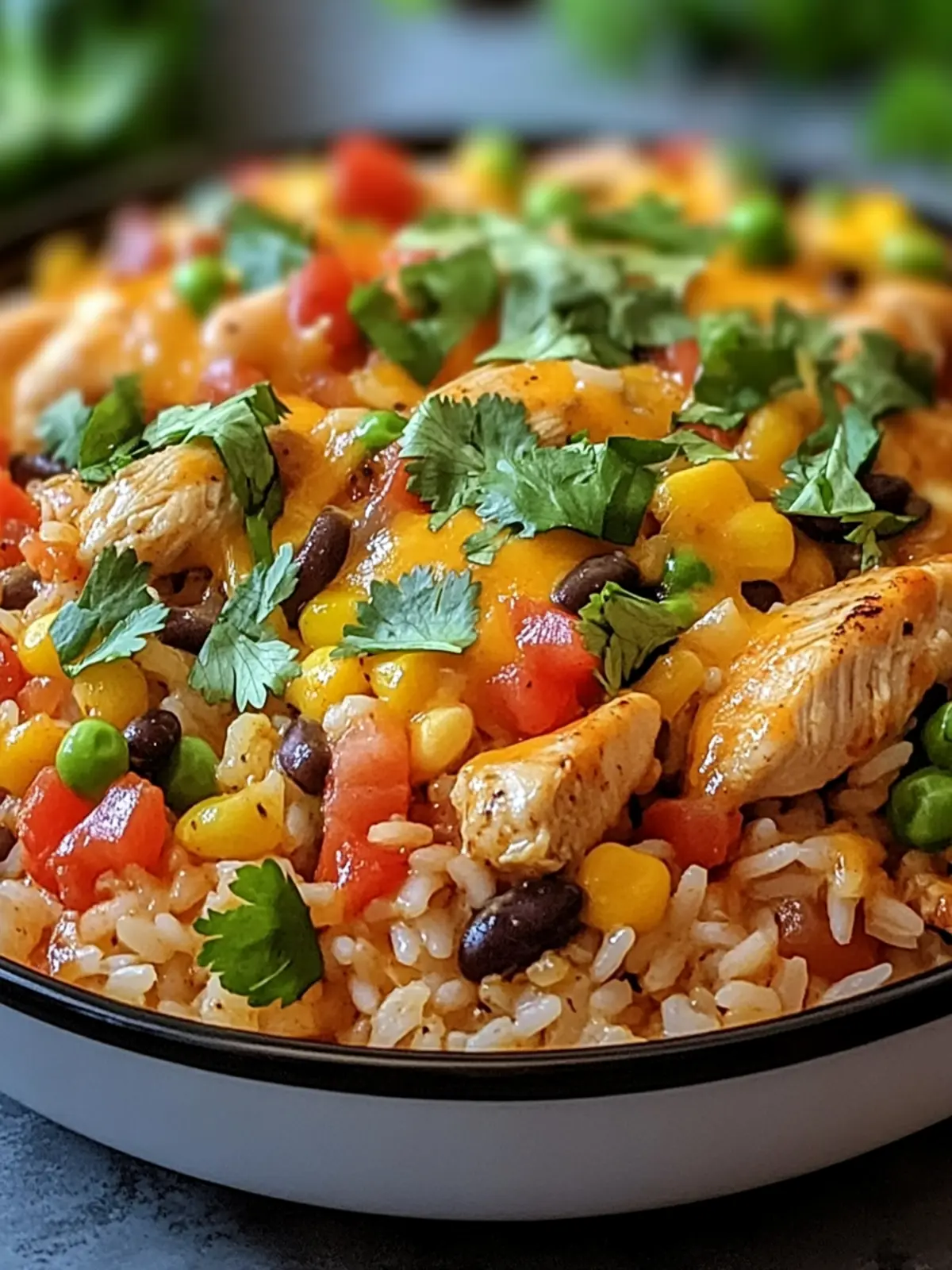 Dive Into One-Pot Cheesy Southwest Chicken & Rice Bliss 3 One-Pot Cheesy Southwest Chicken & Rice
