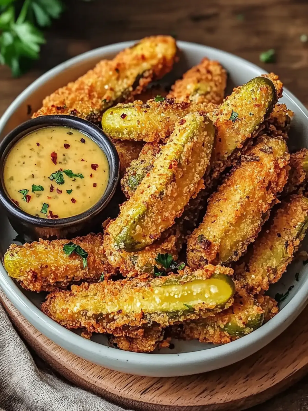 Crispy Fried Pickle Spears Recipe with Spicy Dip Magic 5 Crispy Fried Pickle Spears Recipe