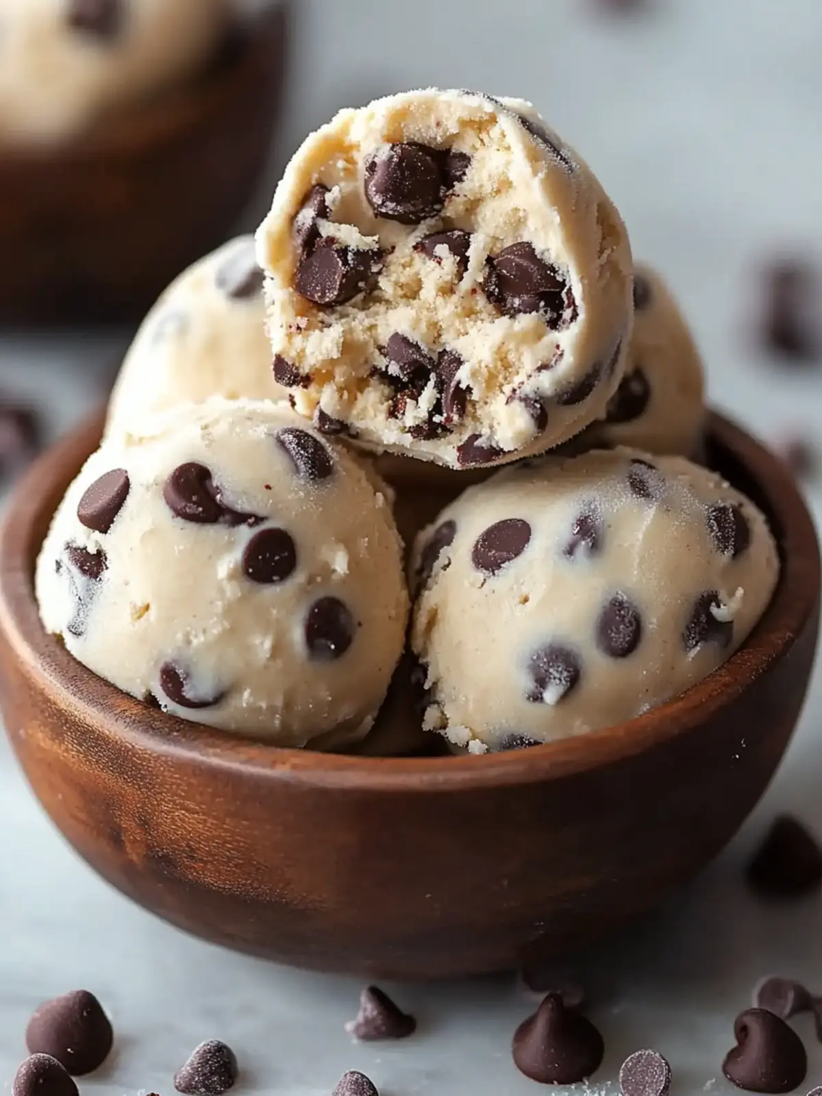 Healthy Cookie Dough Frozen Yogurt Bites for Guilt-Free Indulgence 2 Healthy Cookie Dough Frozen Yogurt Bites