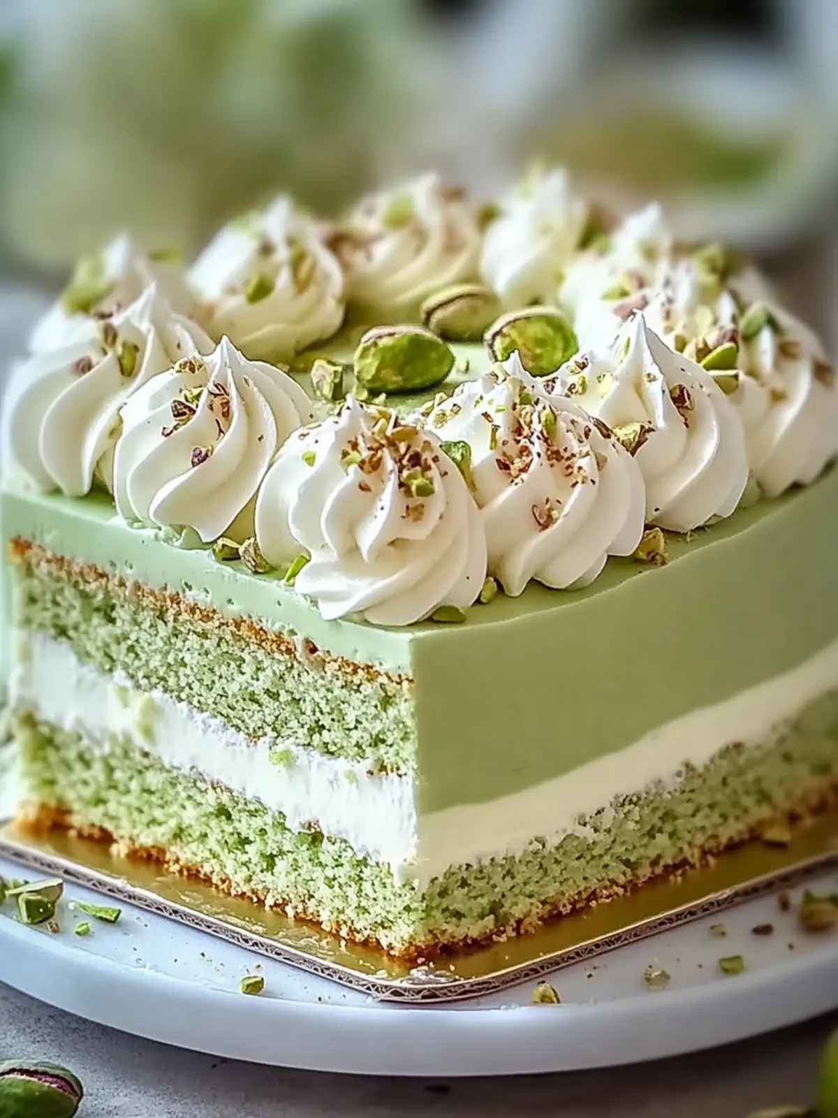 Irresistible Pistachio Dacquoise Cake Bliss for Any Occasion 3 Irresistible Pistachio Dacquoise Cake Bliss