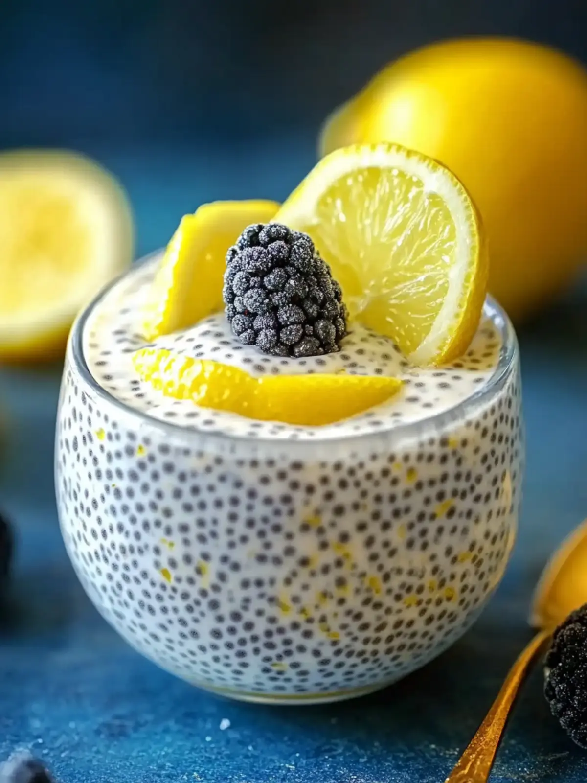 Delightful Overnight Lemon Cream Chia Pudding Recipe 2 Overnight Lemon Cream Chia Pudding