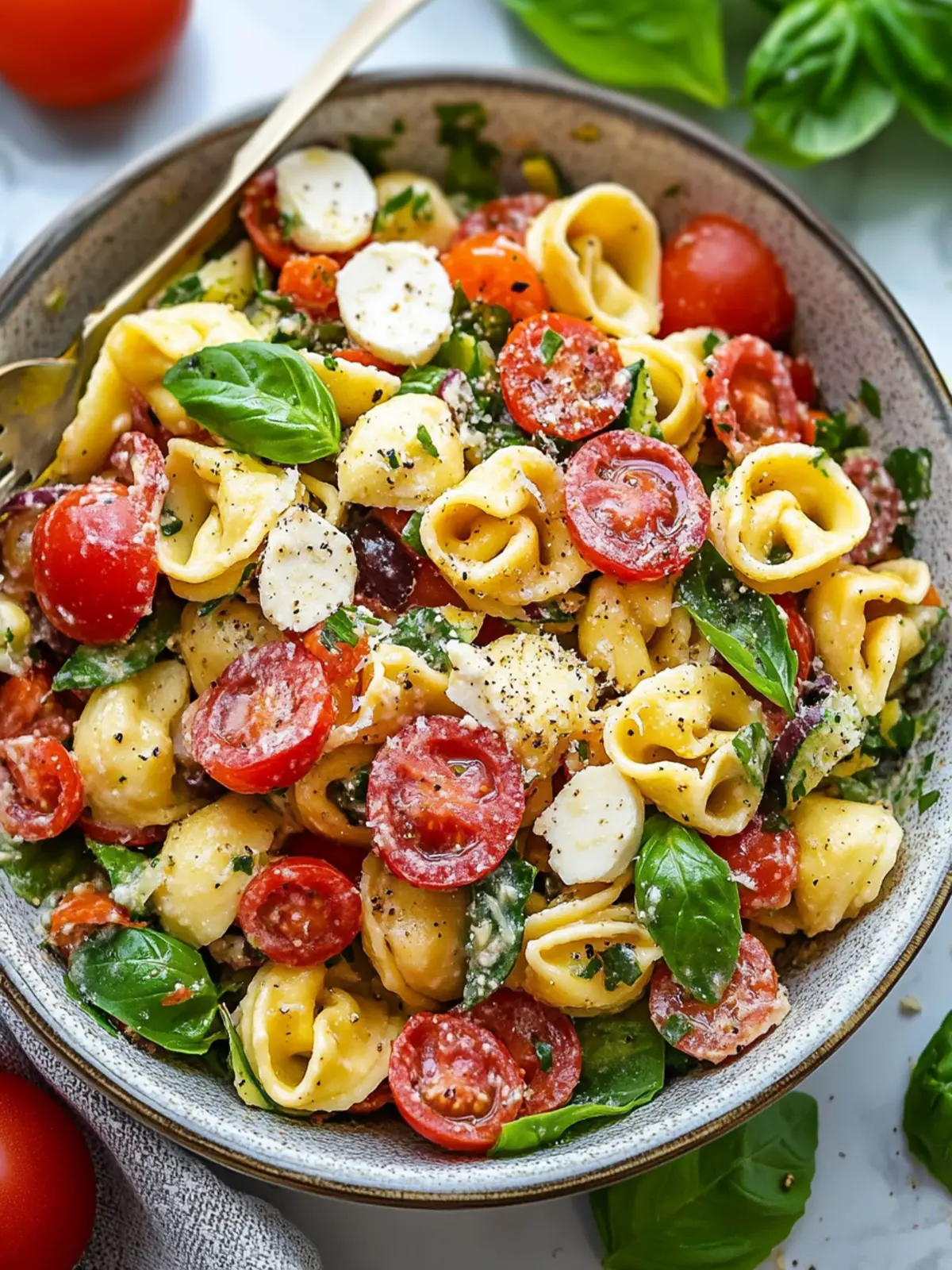 Zesty Tortellini Pasta Salad That Dazzles Every Bite 3 Tortellini Pasta Salad