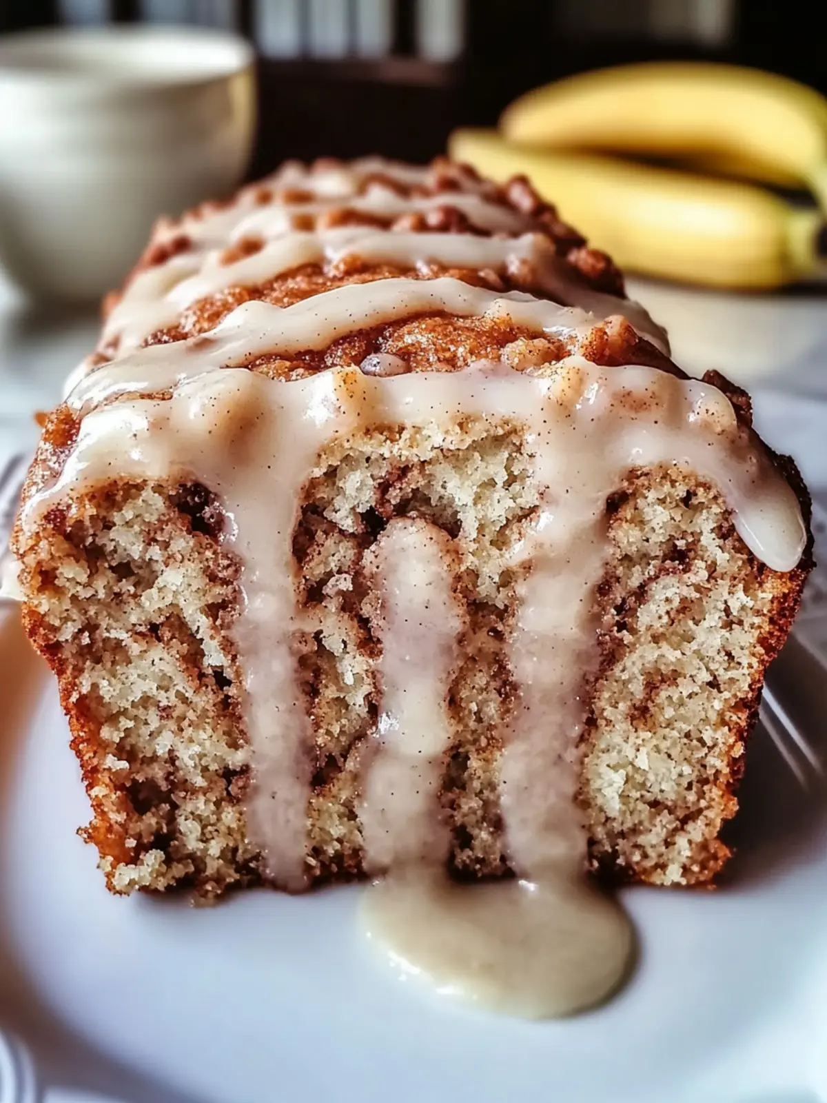 Cinnamon Roll Banana Bread: Your Irresistibly Vegan Delight 5 Cinnamon Roll Banana Bread: Irresistibly Sweet Vegan Bliss
