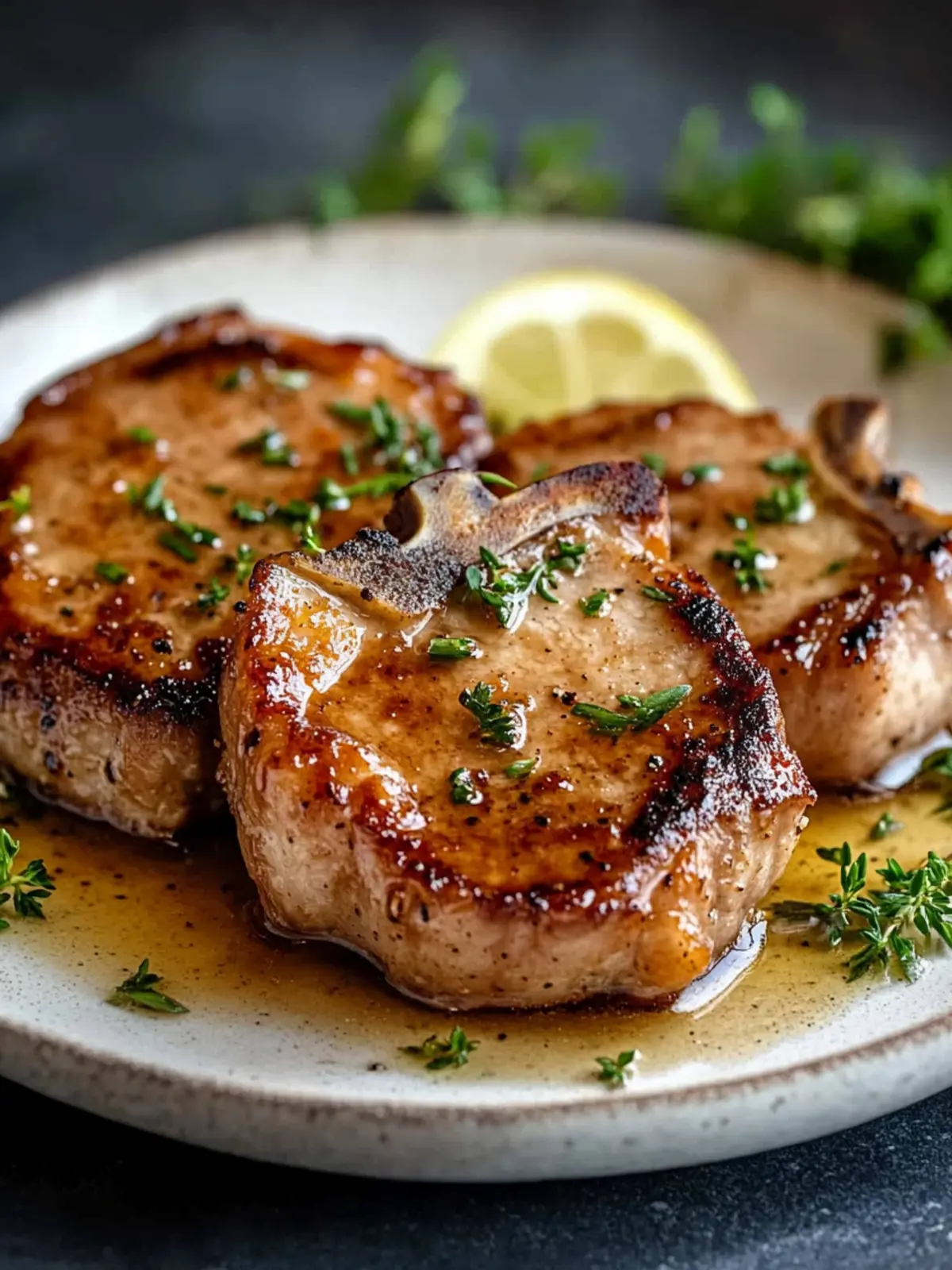 Savory Pan-Seared Honey Pork Chops in Just 25 Minutes 5 Pan-Seared Honey Pork Chops