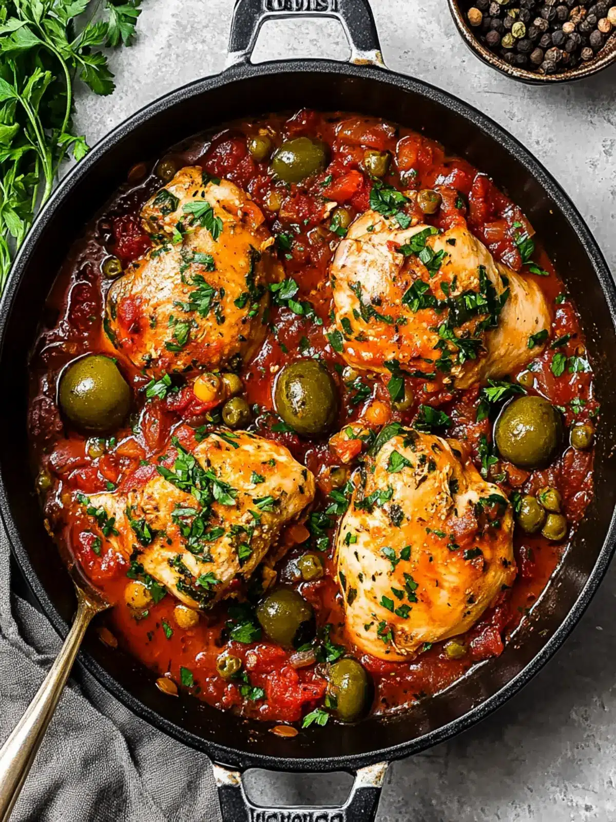 Irresistible Chicken Puttanesca for Your Next Cozy Dinner 2 Chicken Puttanesca