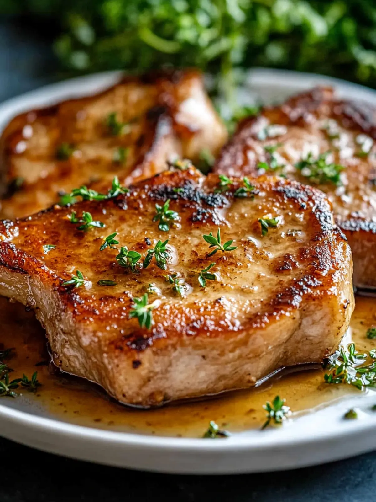 Savory Pan-Seared Honey Pork Chops in Just 25 Minutes 3 Pan-Seared Honey Pork Chops