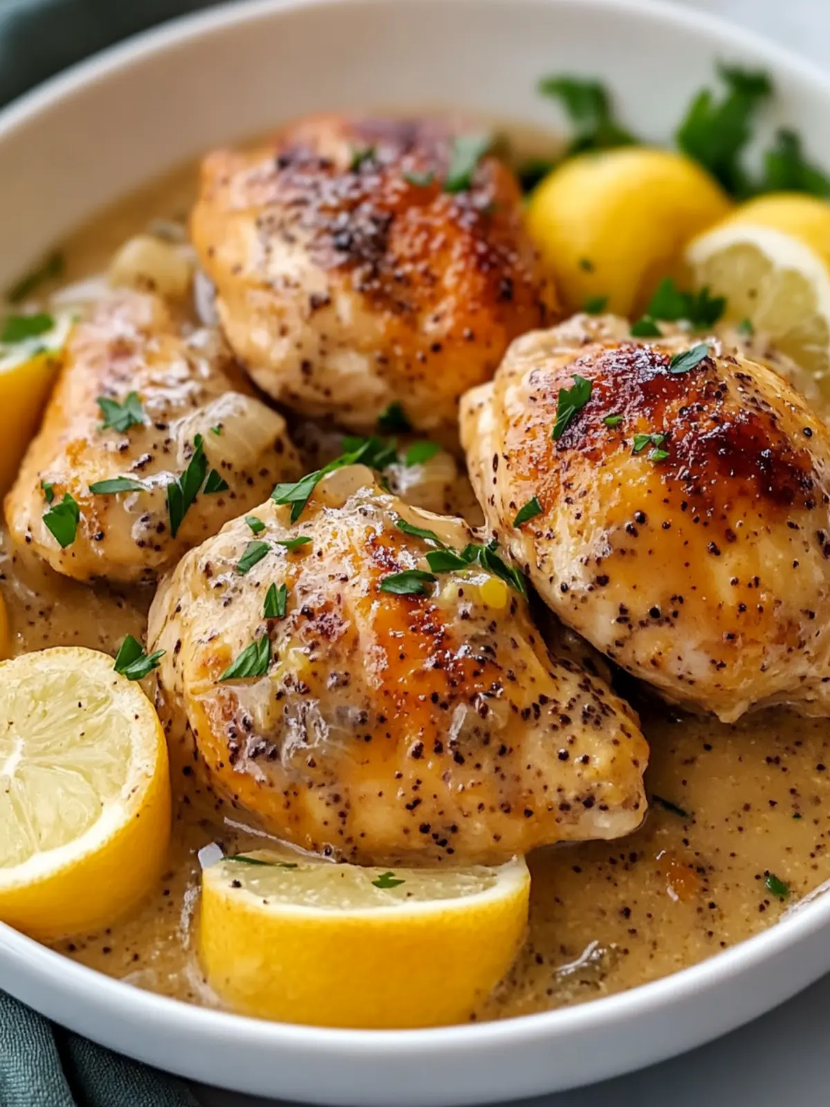 Slow Cooker French Wine & Mustard Chicken for Cozy Nights 3 Slow Cooker French Wine & Mustard Chicken