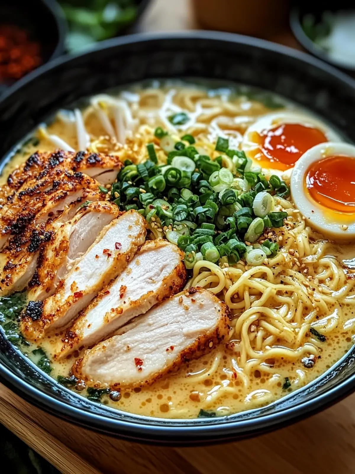 Creamy Garlic Chicken Ramen for Cozy Dinner Nights 5 Creamy Garlic Chicken Ramen