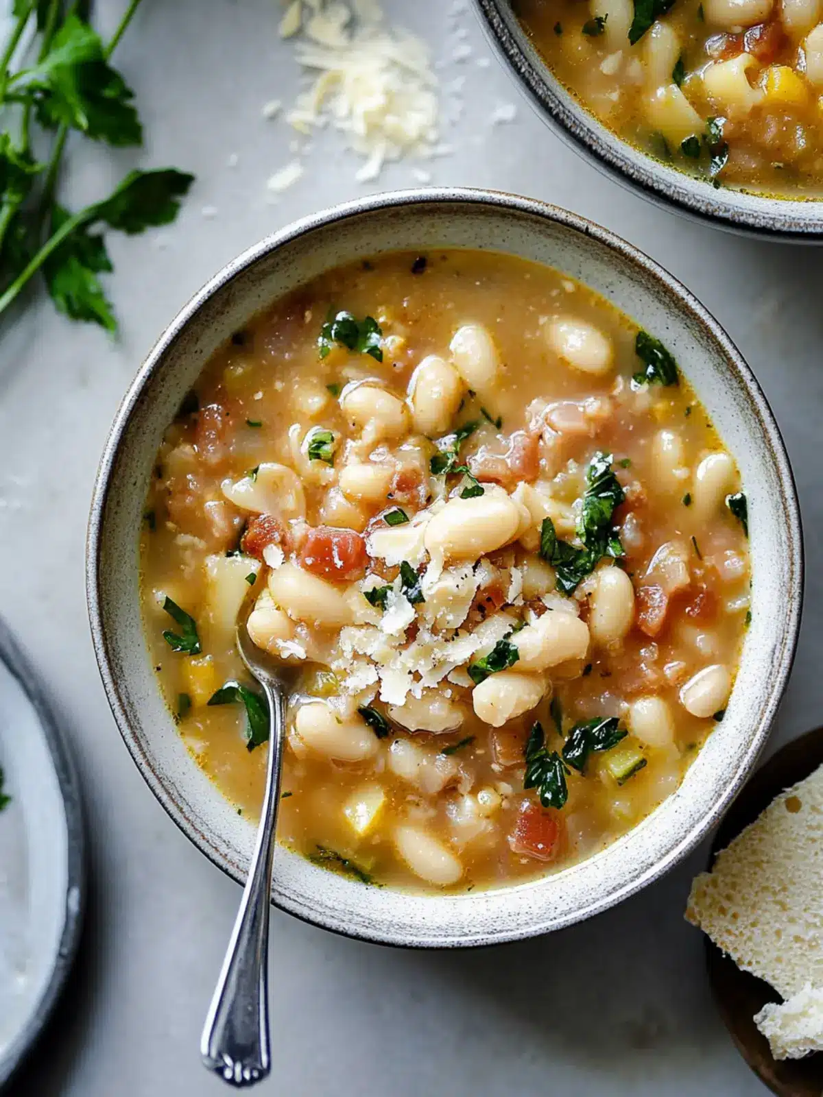 Creamy White Pasta e Fagioli: The Ultimate Comfort Soup 4 White Pasta e Fagioli
