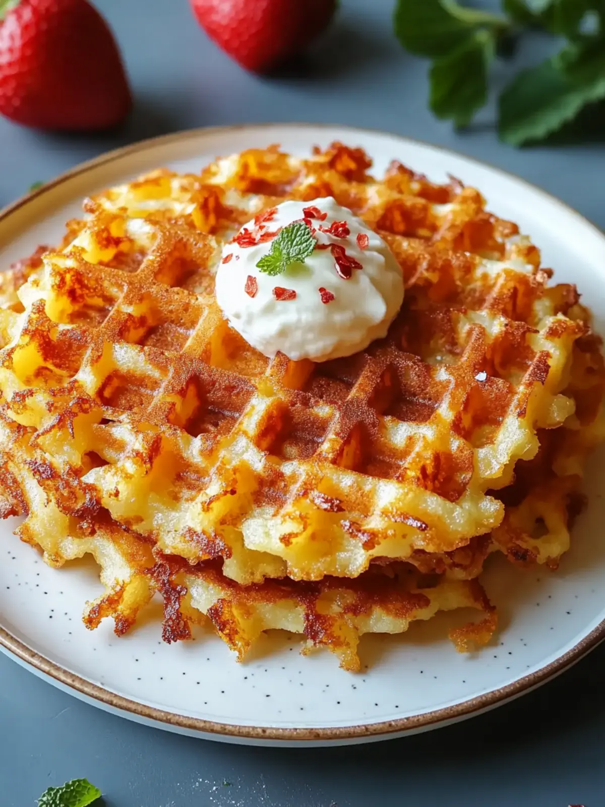 Crispy Waffle Iron Hashbrowns: Quick Breakfast Game-Changer 5 Crispy Waffle Iron Hashbrowns