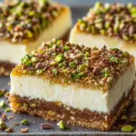 Delightful Greek Honey Pistachio Cheesecake Bars to Savor 9 Greek Honey Pistachio Cheesecake Bars