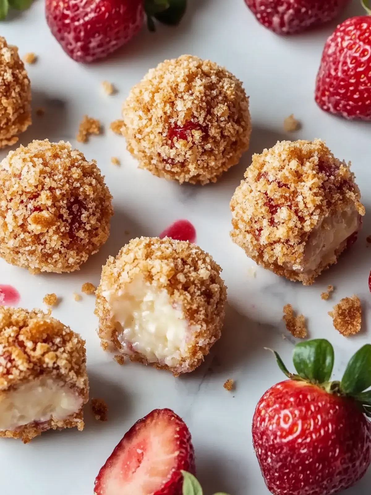 Tasty Strawberry Crunch Bites: A No-Bake Delight to Love 5 Tasty Strawberry Crunch Bites
