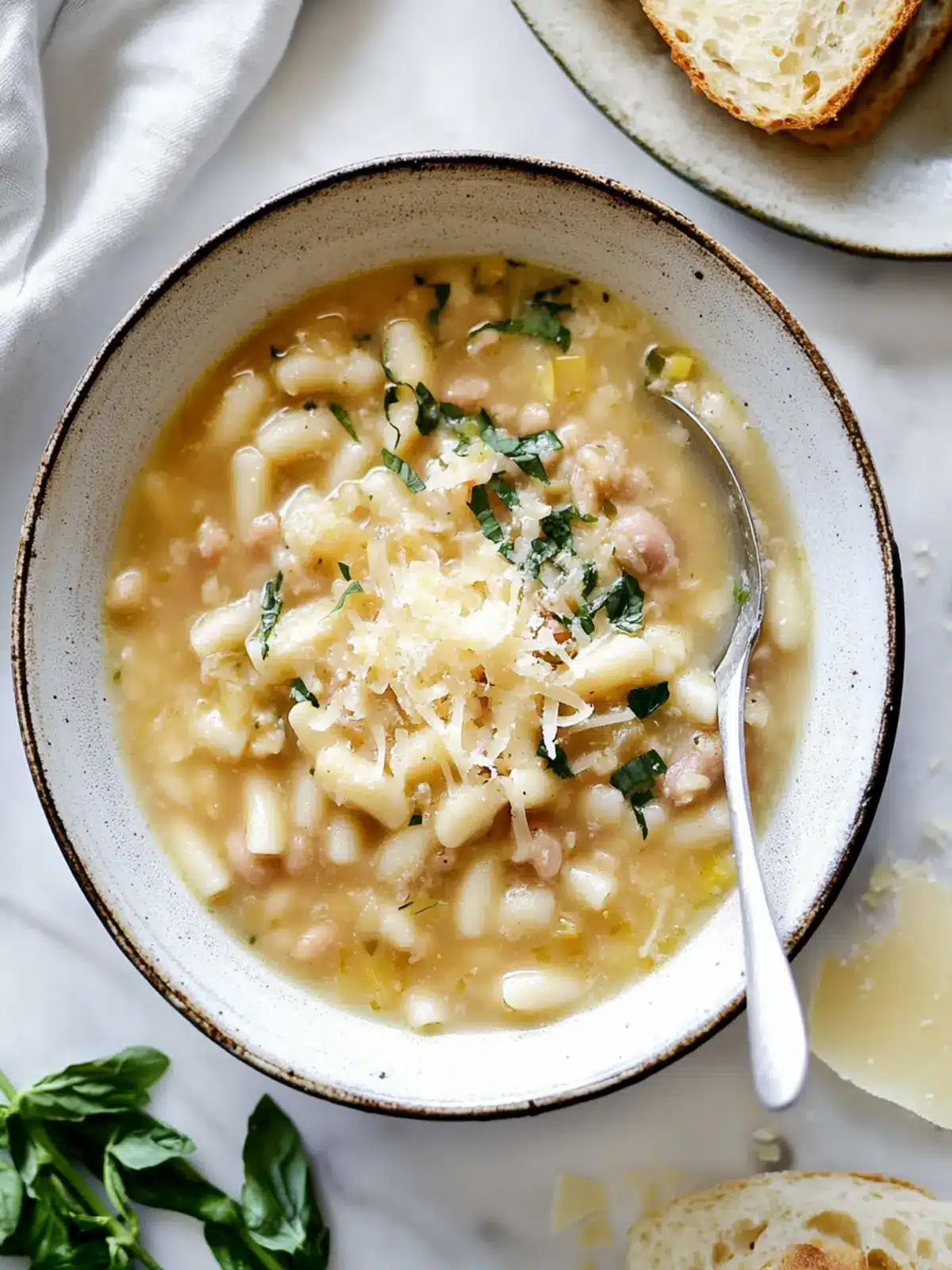 Creamy White Pasta e Fagioli: The Ultimate Comfort Soup 3 White Pasta e Fagioli