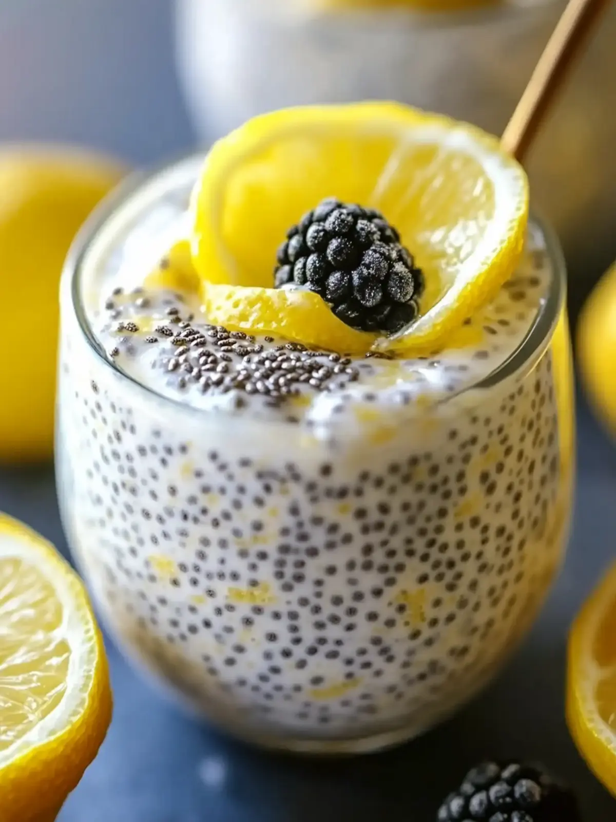 Delightful Overnight Lemon Cream Chia Pudding Recipe 3 Overnight Lemon Cream Chia Pudding