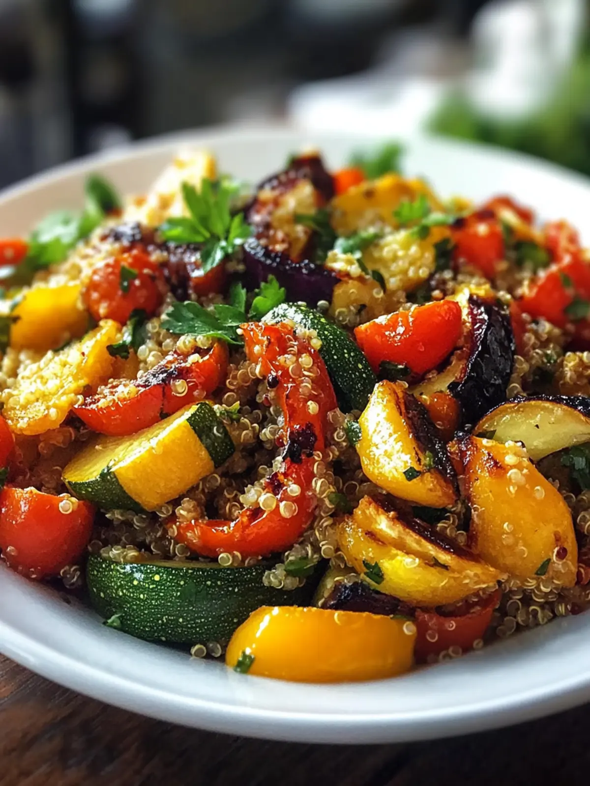 Quinoa & Roasted Veggie Salad: A Flavorful, Healthy Delight 2 Quinoa & Roasted Veggie Salad
