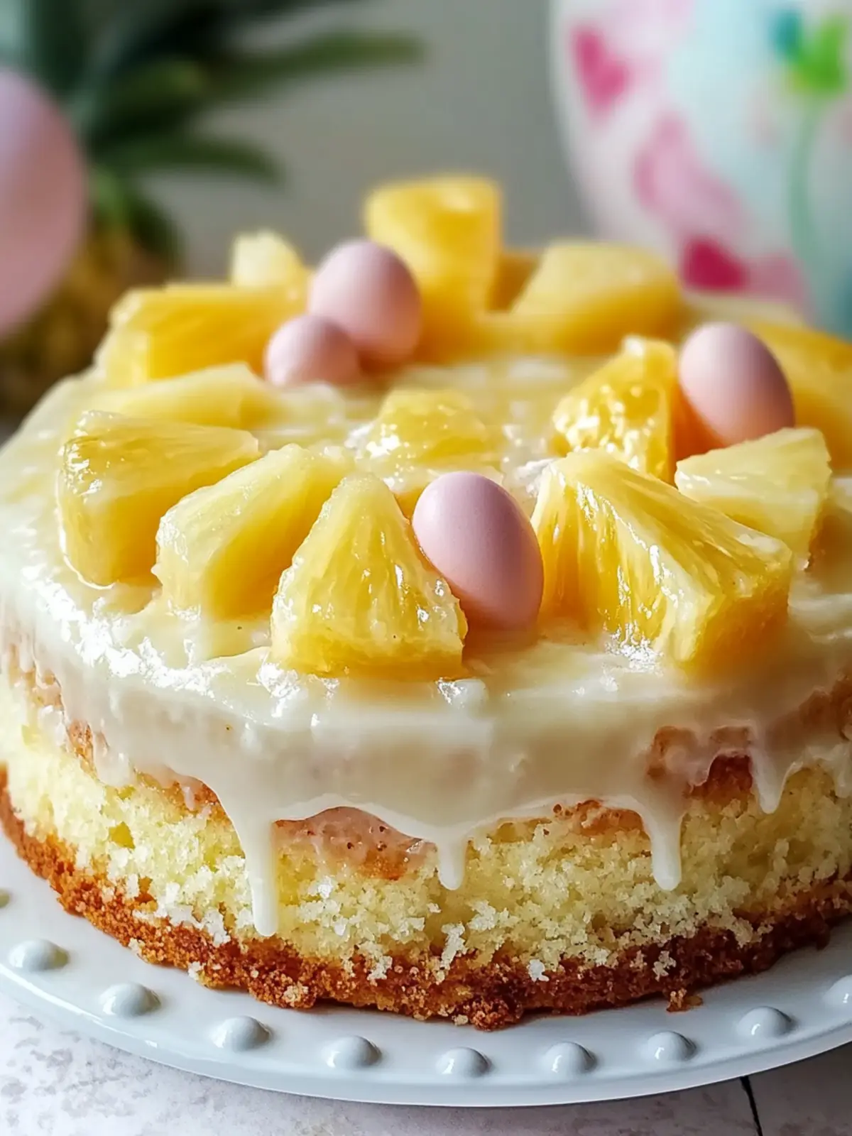 Easy Easter Pineapple Heaven Cake: A Tropical Delight for Everyone 4 Easy Easter Pineapple Heaven Cake