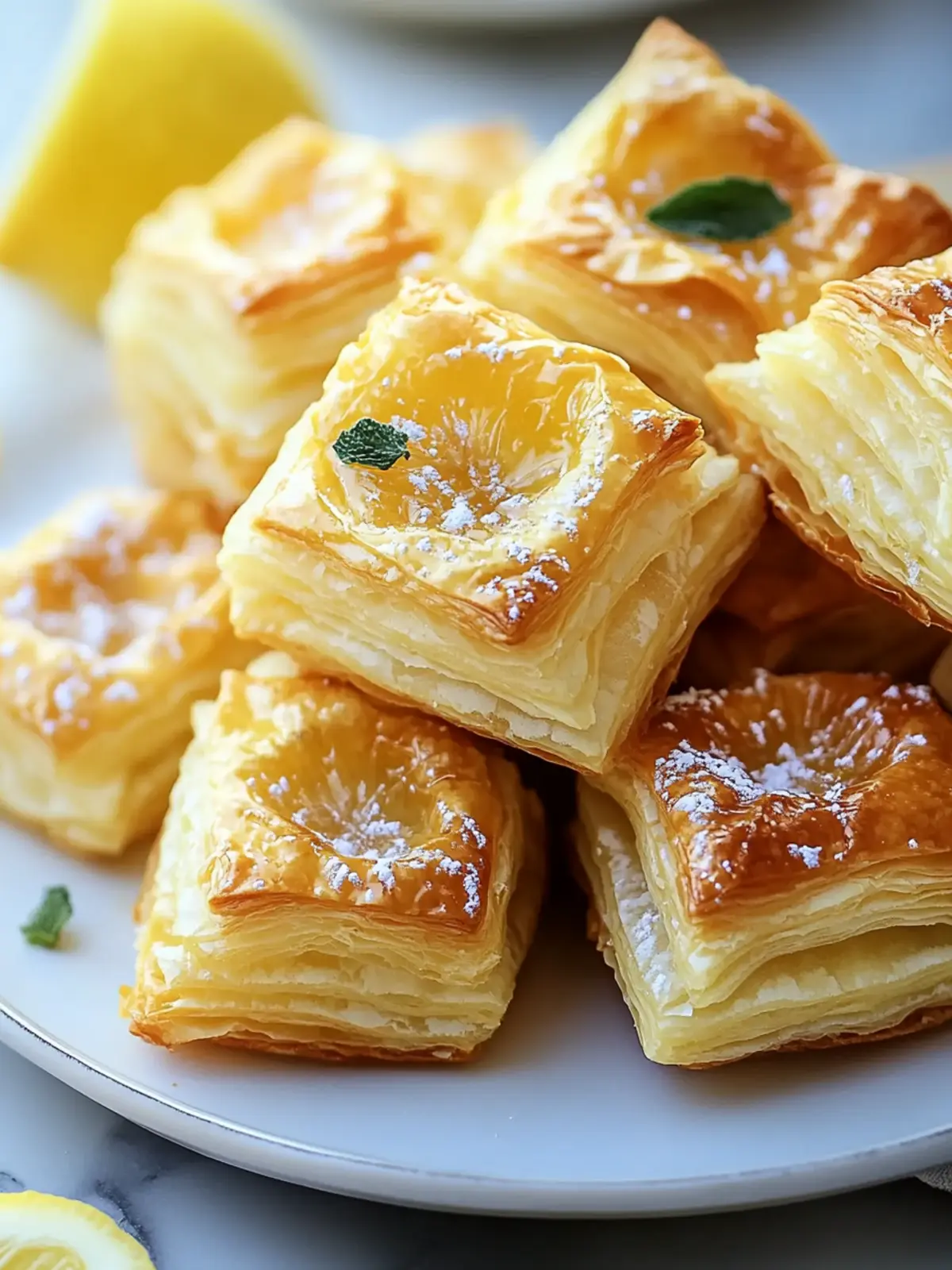 Flaky Lemon Puff Pastry Bites You Can Make in Minutes 4 Flaky Lemon Puff Pastry Bites