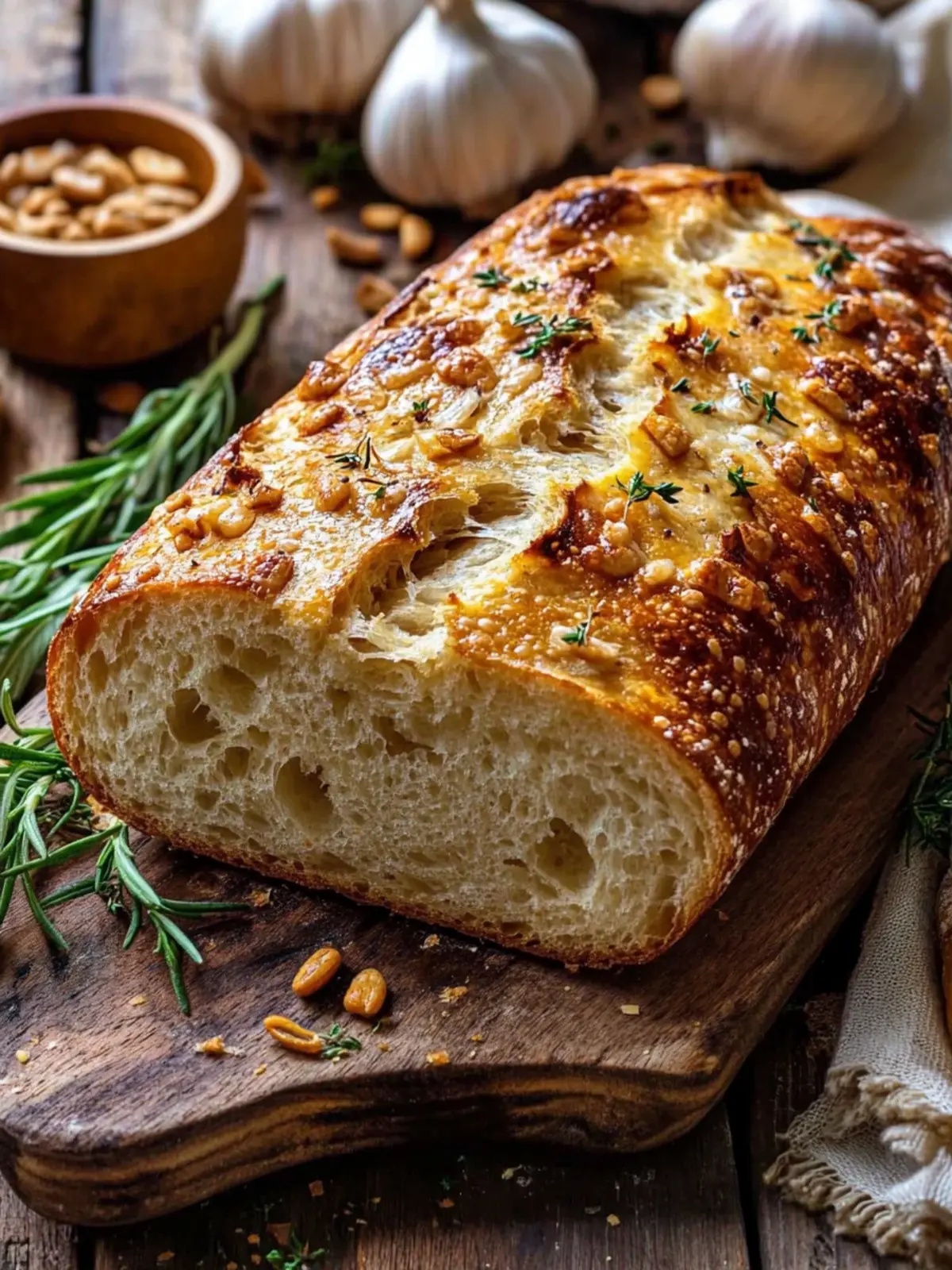 Mouthwatering Garlic Tuscan Bread Recipe You'll Crave Again 2 Garlic Tuscan Bread Recipe