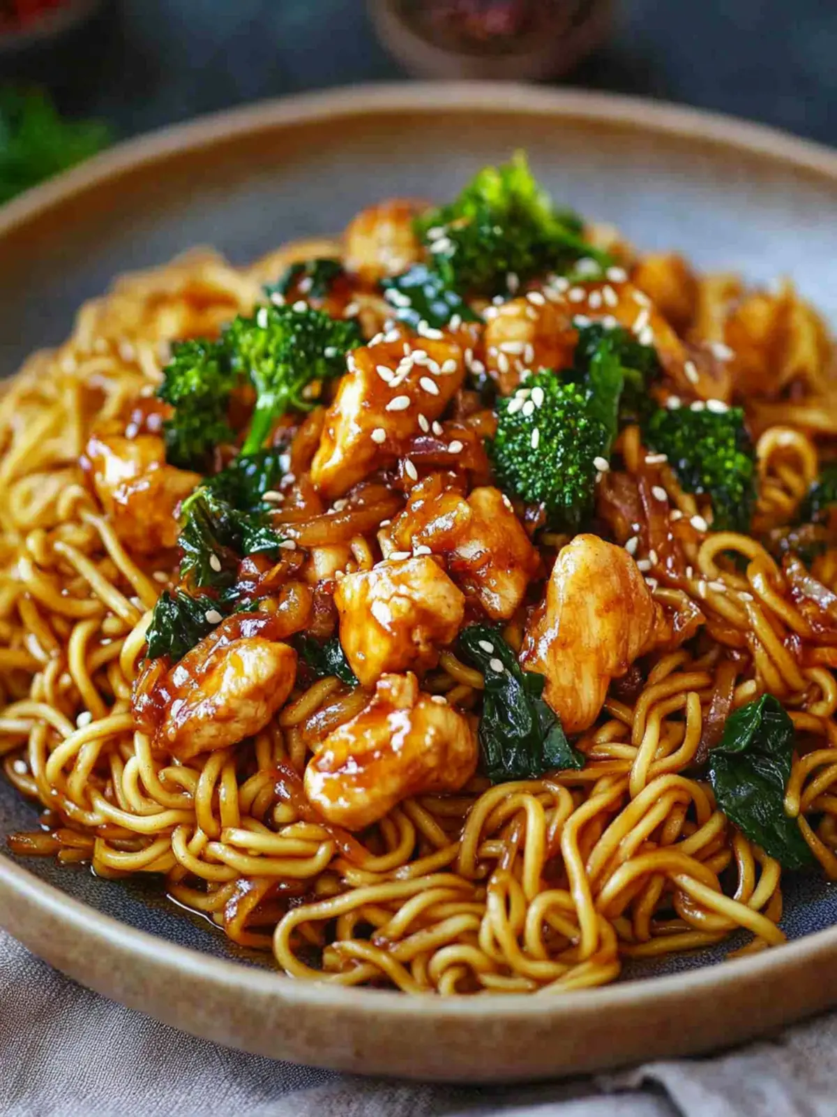Sticky Garlic Chicken Noodles: Your New Favorite Weeknight Meal 3 Sticky Garlic Chicken Noodles