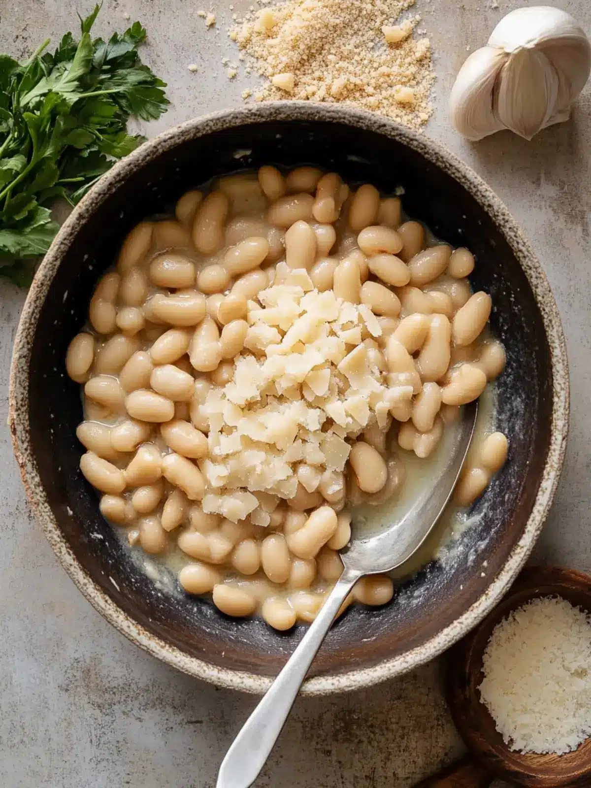 Savory Parmesan Beans Ready in Just 10 Minutes 3 Parmesan Beans