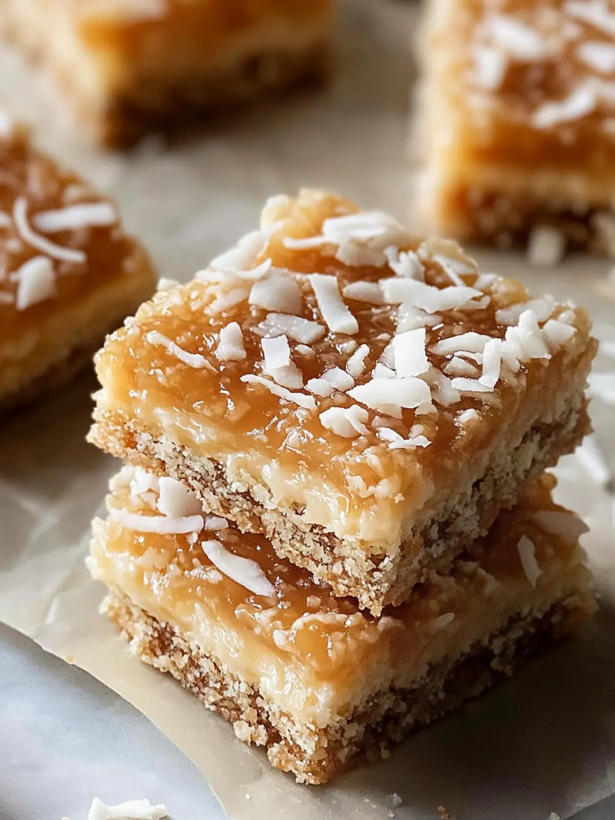 Caramel Coconut Bars That Taste Like Samoas Magic 5 Caramel Coconut Bars