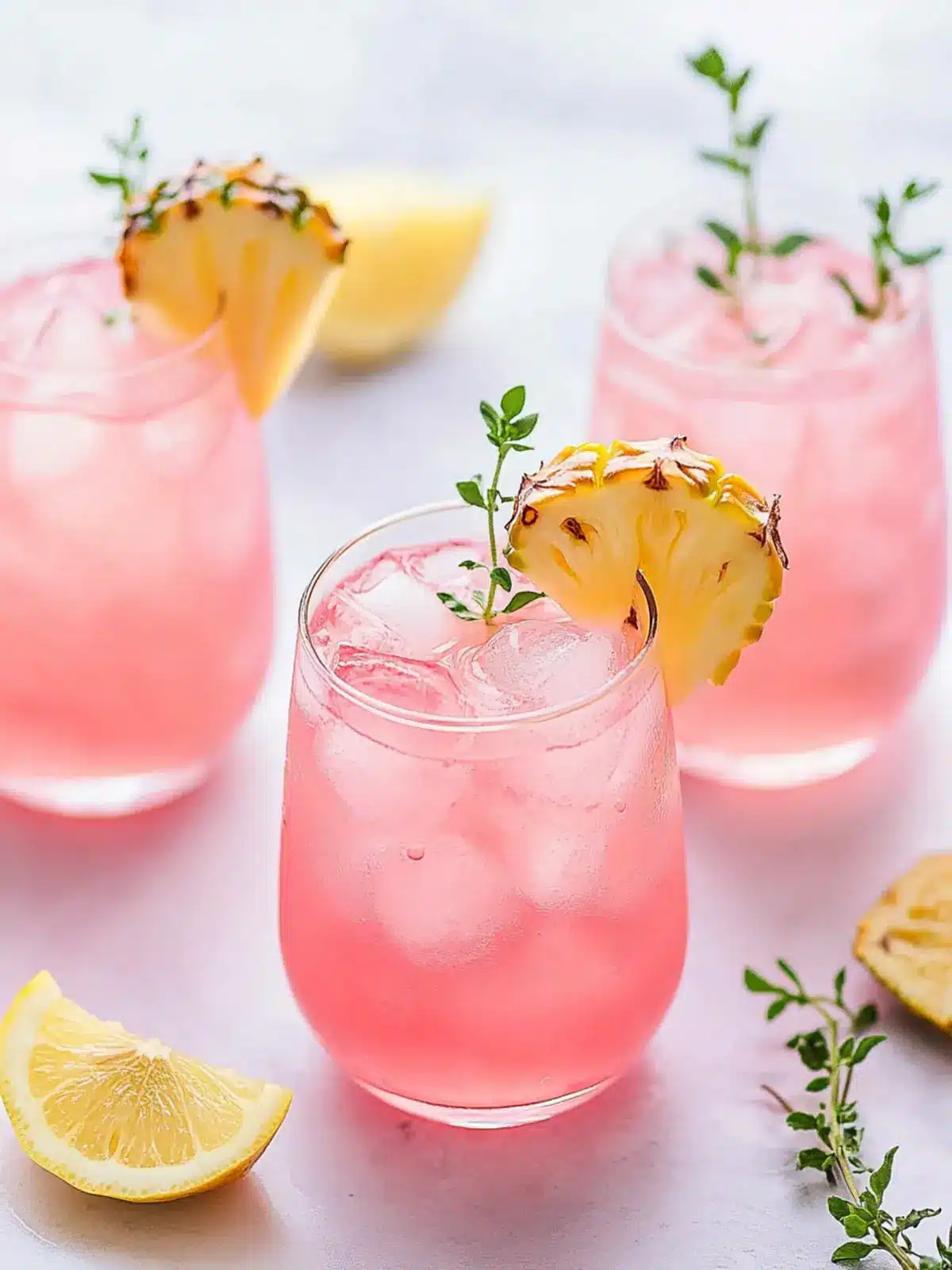 Pineapple Pink Lemonade Party Drink for Gorgeous Gatherings 5 Pineapple Pink Lemonade Party Drink