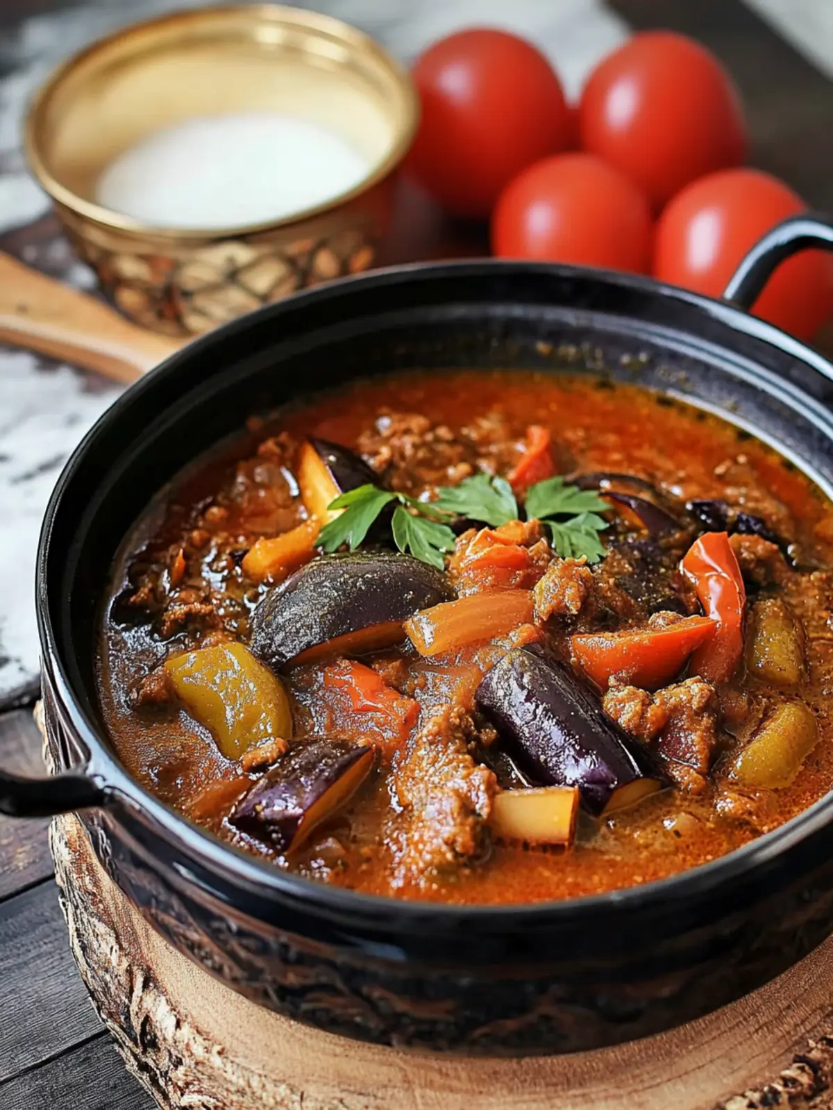 Irresistible Khoresh Bademjan (Eggplant Stew) for Cozy Nights 3 Khoresh Bademjan (Eggplant Stew)