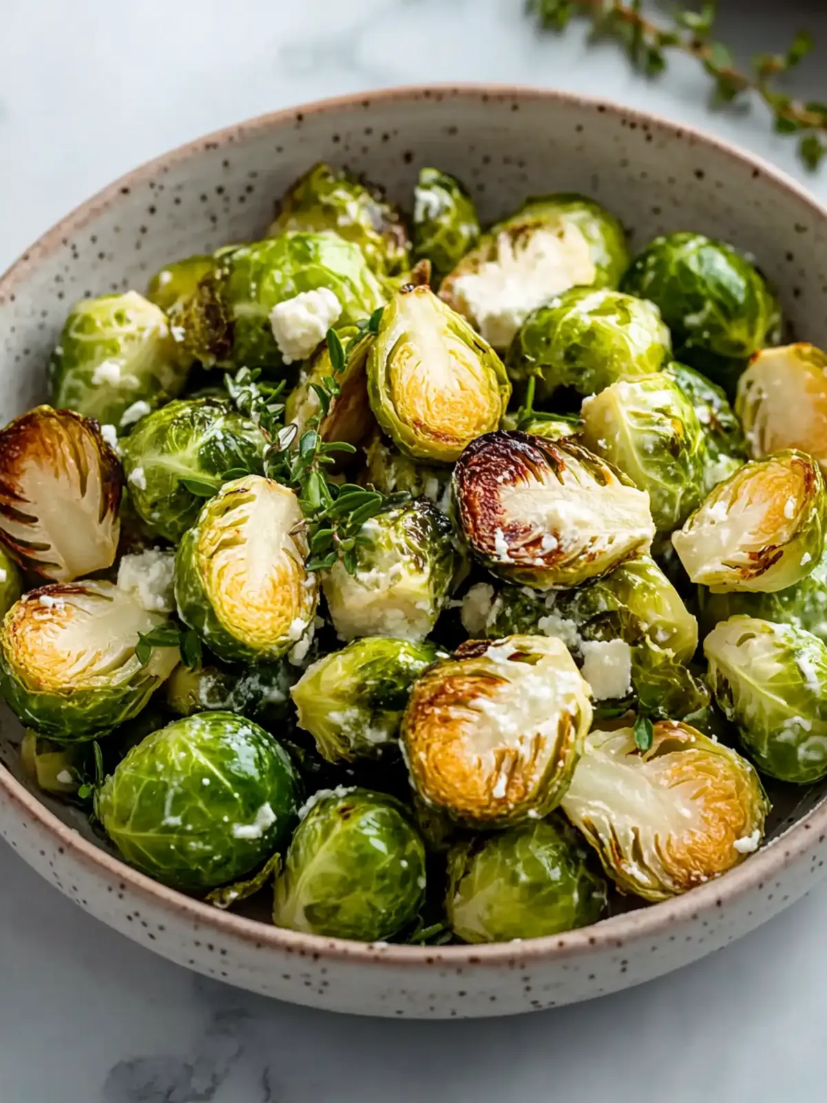 Crispy Brussels Sprouts with Boursin Cheese: A Flavor Explosion 3 Crispy Brussels Sprouts with Boursin Cheese