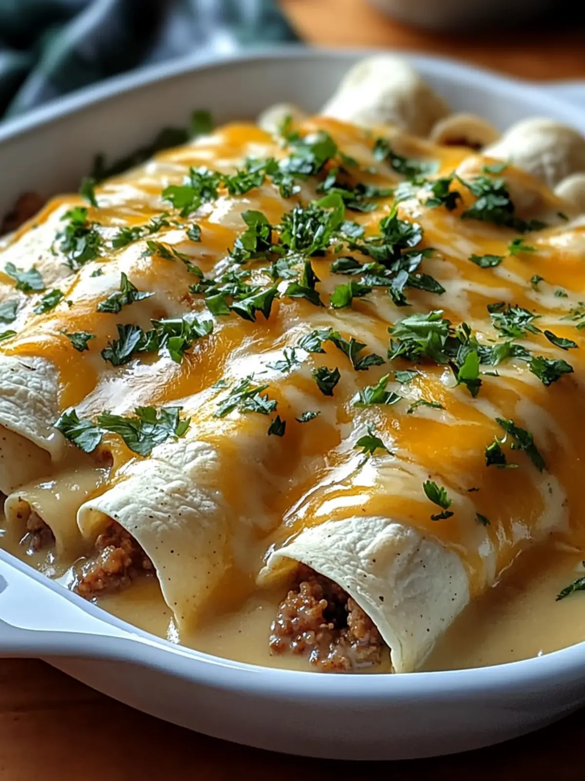 Delicious Breakfast Enchiladas with Sausage Gravy Made Easy 4 Delicious Breakfast Enchiladas with Sausage Gravy Made Easy