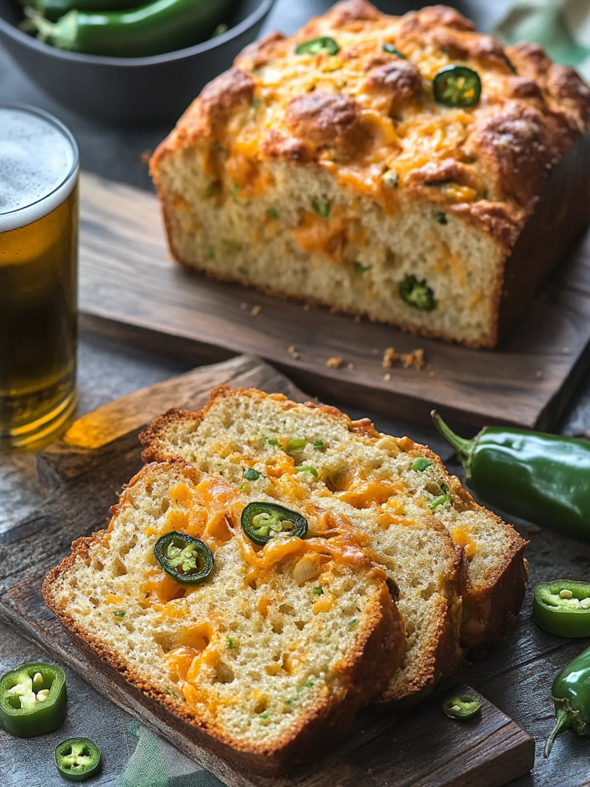 Irresistible Southwest Jalapeño Cheddar Beer Bread Recipe 4 Southwest Jalapeño Cheddar Beer Bread