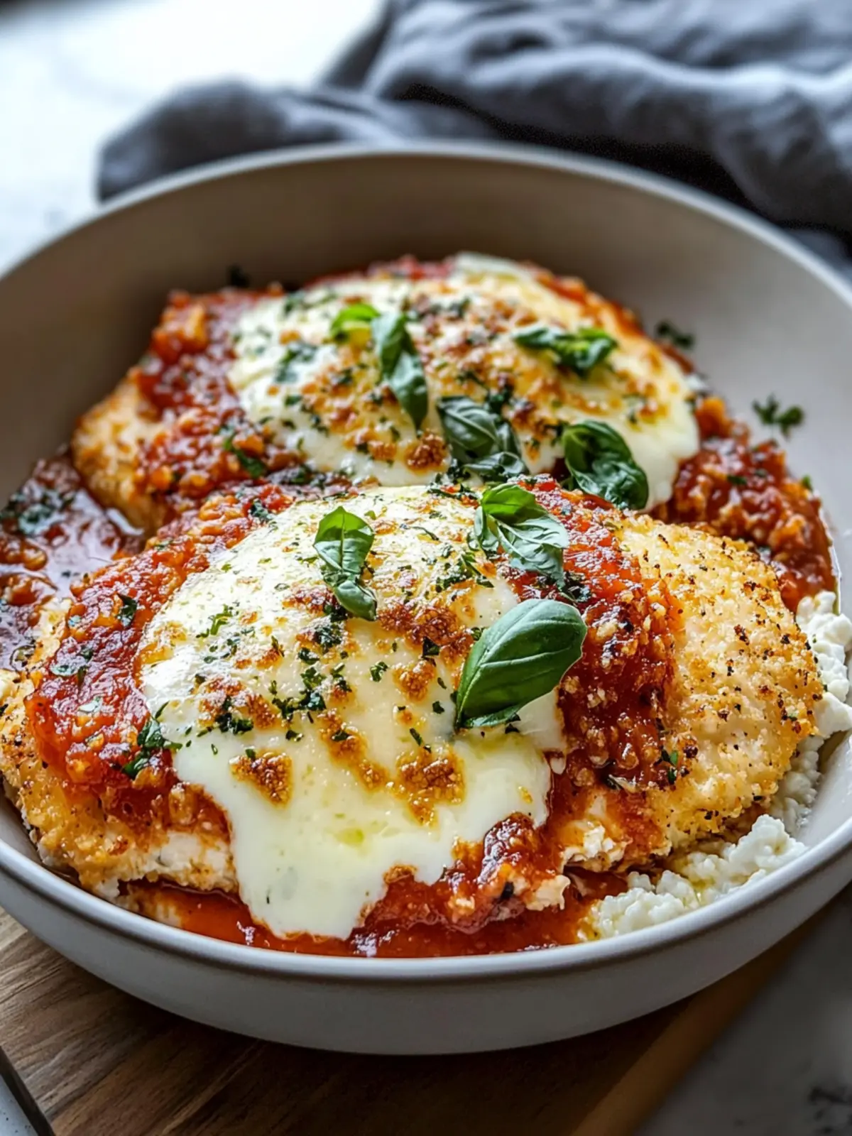 15-Minute Cottage Cheese Chicken Parm Bowl for Quick Health 3 15-Minute Cottage Cheese Chicken Parm Bowl