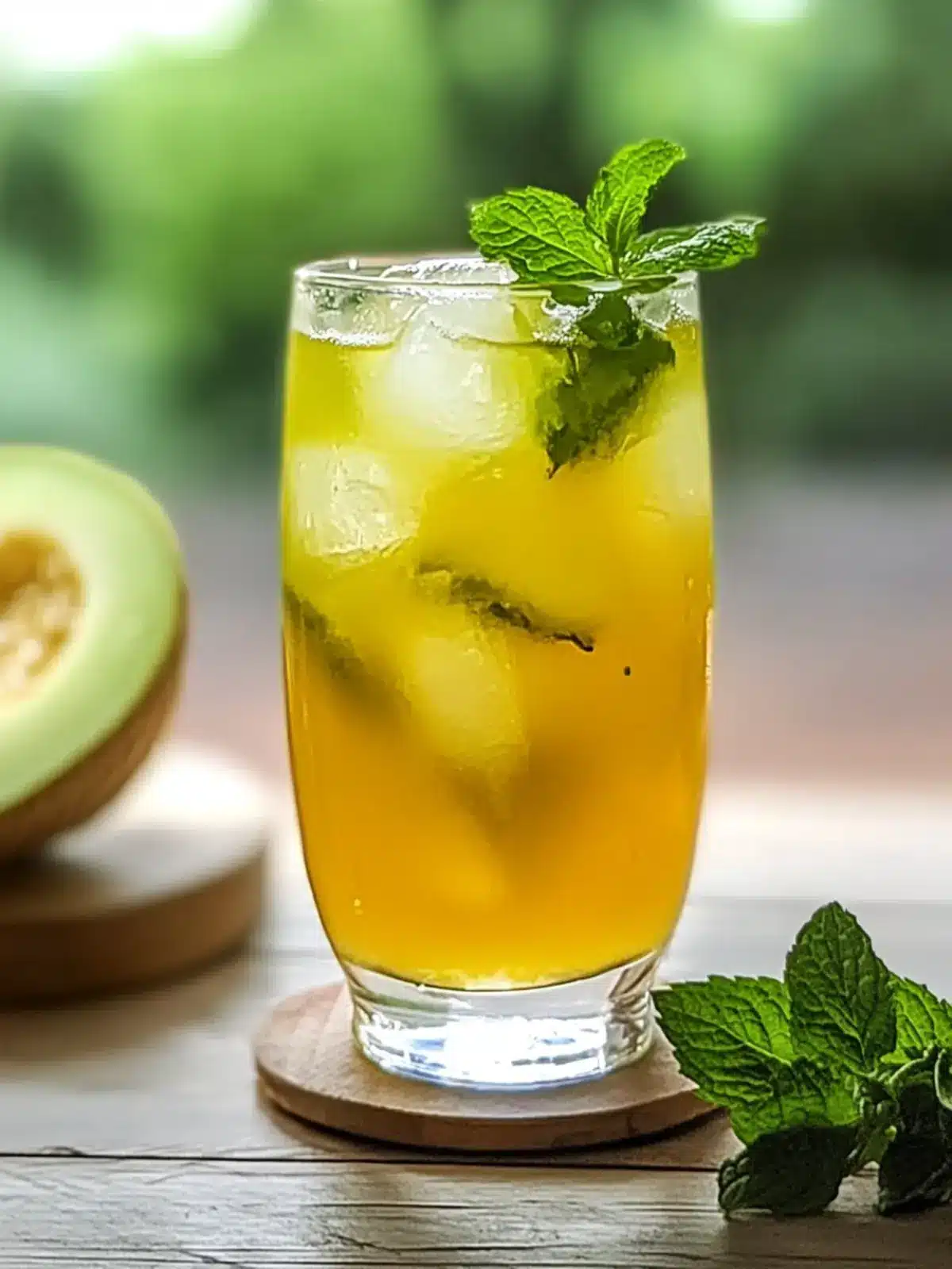 Honeydew Mint Iced Tea – A Refreshing Fusion for Summer Sips 2 Honeydew Mint Iced Tea – A Refreshing Fusion with Green Tea!