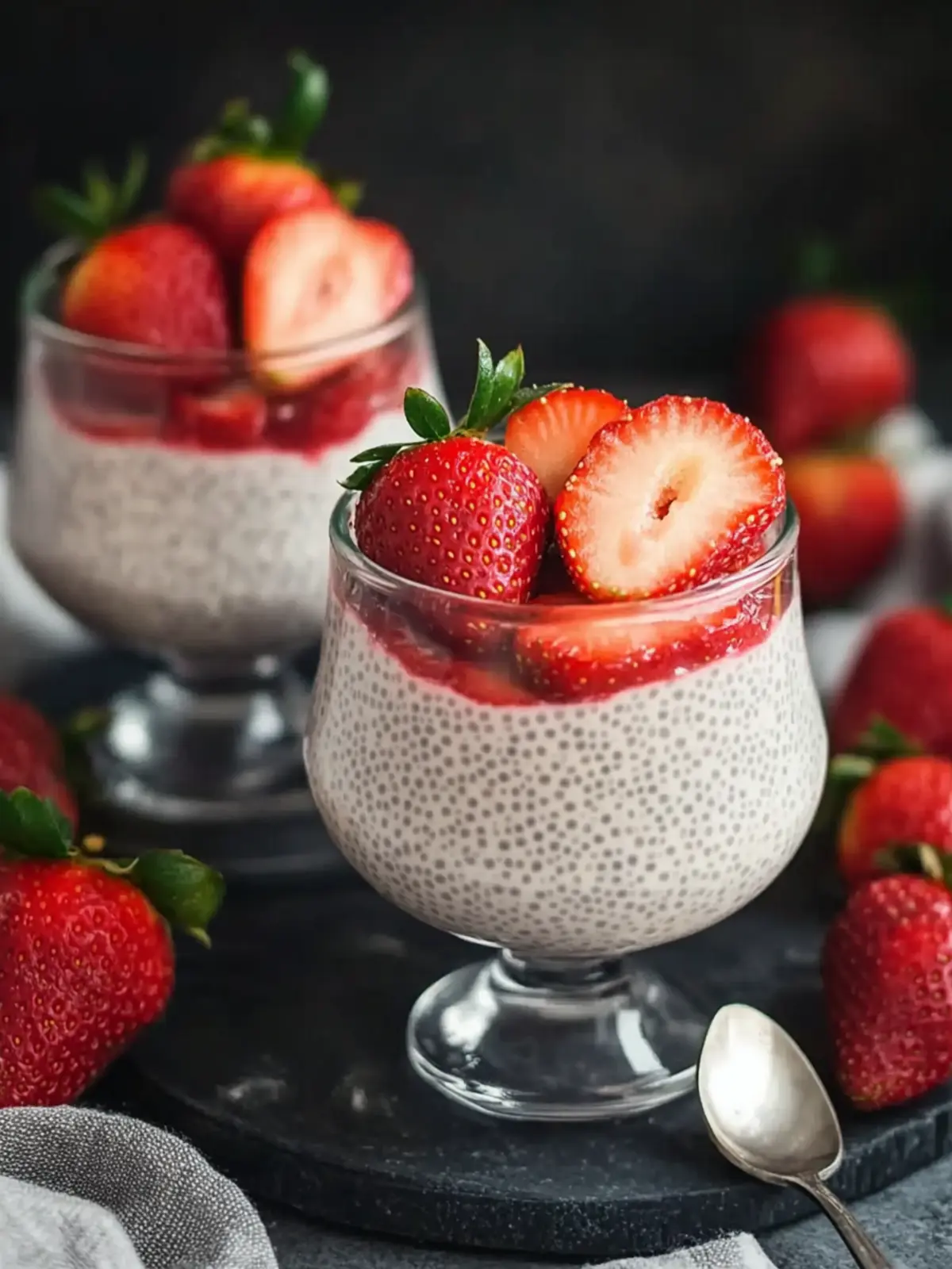 Strawberry Cheesecake Chia Pudding Recipe for Guilt-Free Bliss 5 Strawberry Cheesecake Chia Pudding Recipe