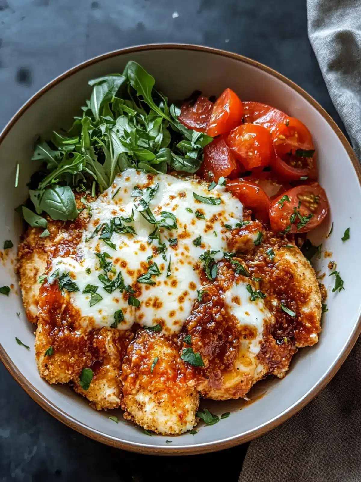15-Minute Cottage Cheese Chicken Parm Bowl for Quick Health 5 15-Minute Cottage Cheese Chicken Parm Bowl