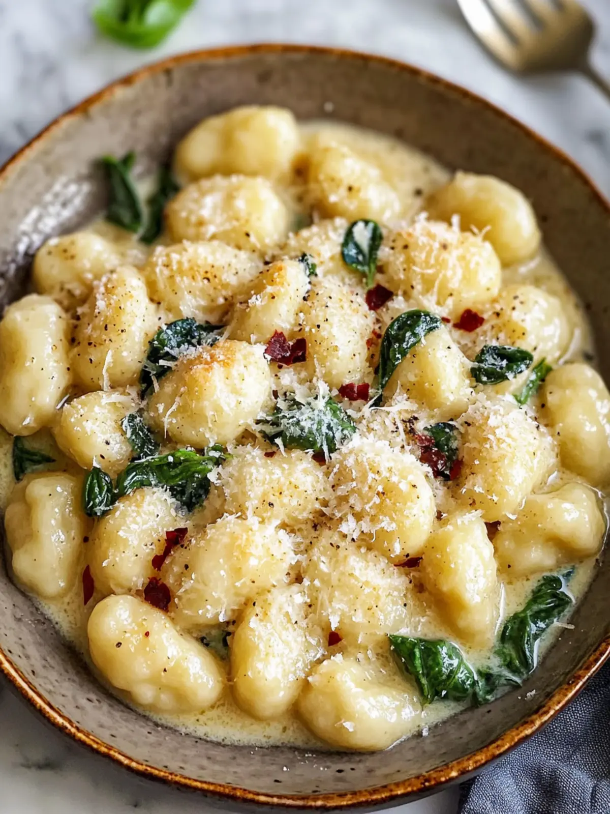 Delicious Creamy Buttery Tuscan Gnocchi Recipe in 25 Minutes 2 reamy buttery Tuscan gnocchi recipe