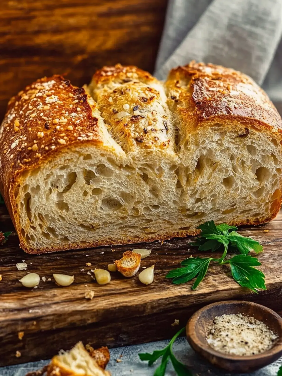 Garlic Tuscan Bread Recipe