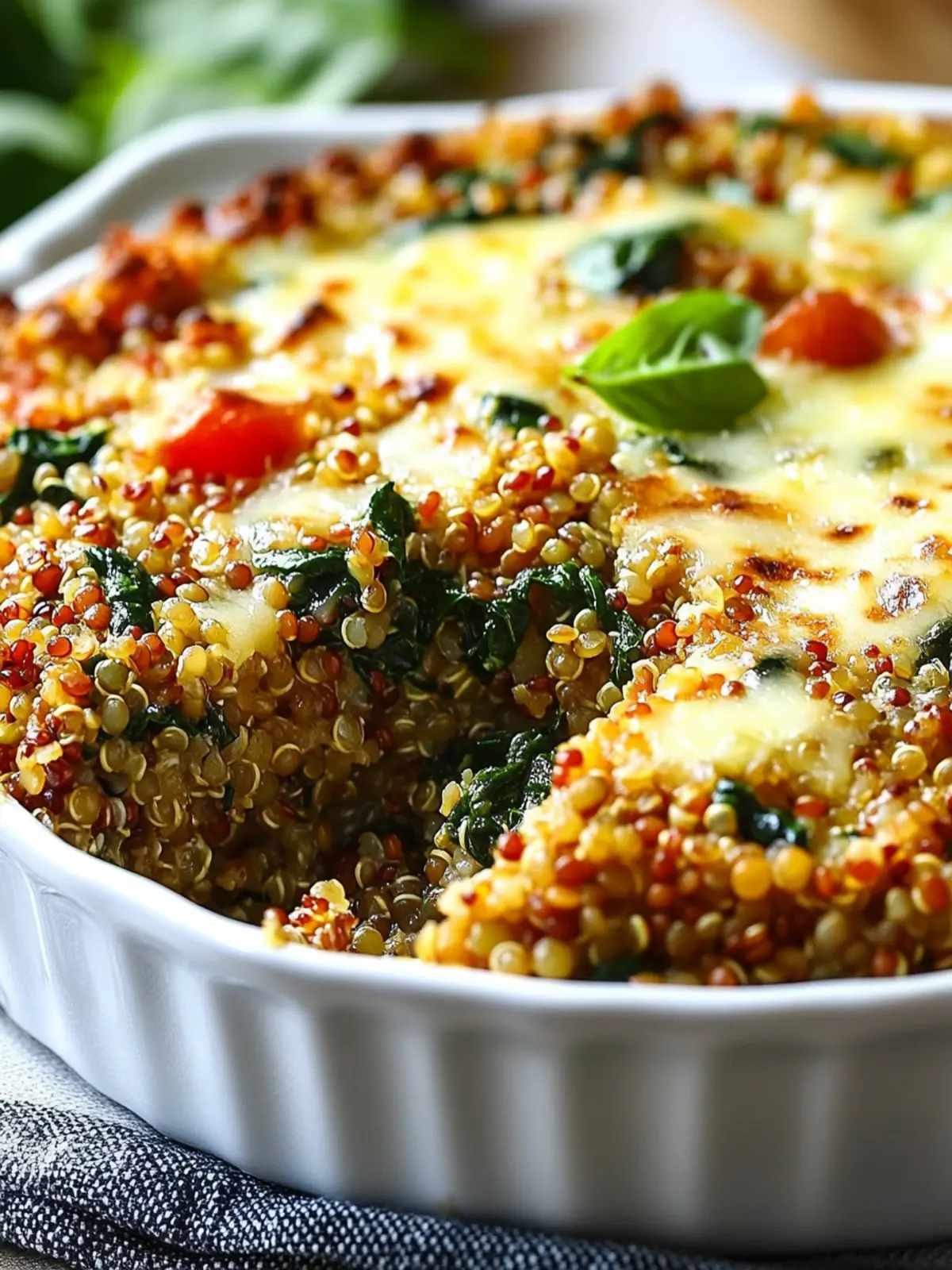 Quinoa Lentil Spinach Bake: Comfort Food You’ll Crave 2 Quinoa Lentil Spinach Bake