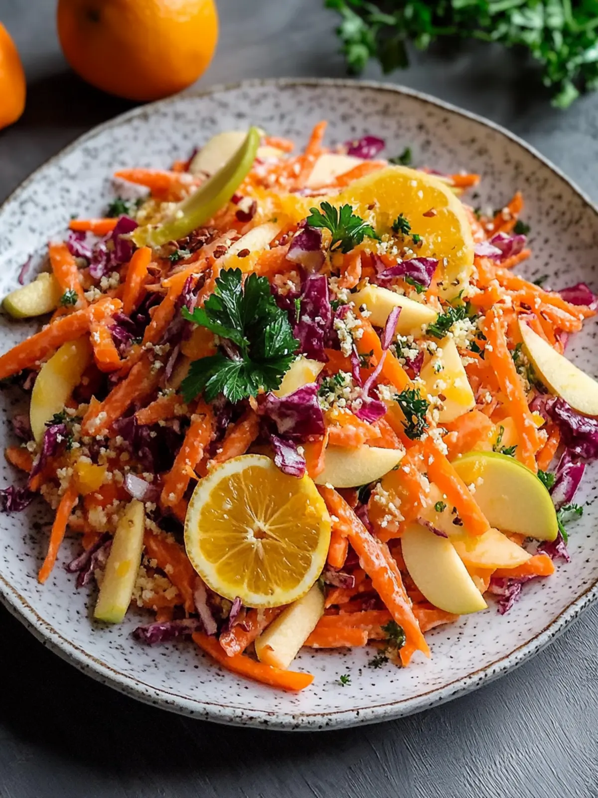 Crunchy Apple Carrot Salad with Creamy Citrus Dressing Delight 3 Crunchy Apple Carrot Salad with Creamy Citrus Dressing